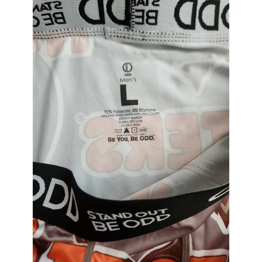 NWT MENS STAND OUT‎ BE ODD HOOTERS BOXER BRIEF SIZE L (36/38)